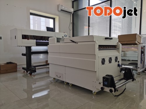 New Technology DIY Customized Direct to Film 60cm XP600 A1 dtf printer with Powder Shaker Machine