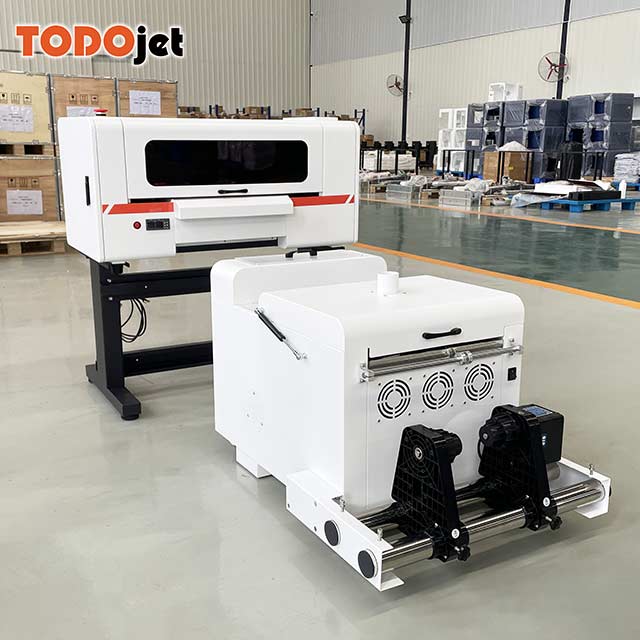 30cm t-shirt printing machine dtf printer with A3 Powder shaking dryer