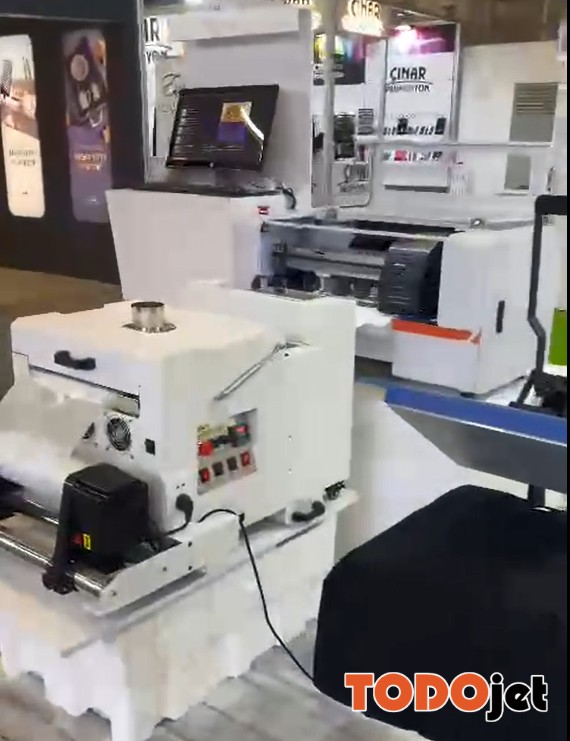 Digital A3 Inkjet Printing Machine XP600 Print Head DTF Printer with powder shaking machine