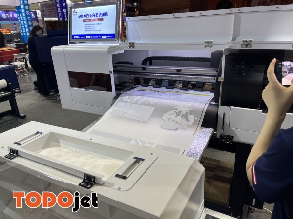 A1 DTF Dual i3200/L1800/XP600 printhead desktop printing mahine for T-shirt and clothes print on pet film