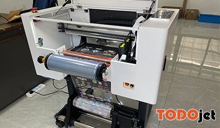 AB Film UV DTF Printer to make crystal label stickers