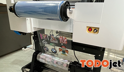 Commercial Roll 30cm Uv Dtf Sticker Printer Print Labels Stickers Logos Printing Machine Suitable For Any Hard Object Surface