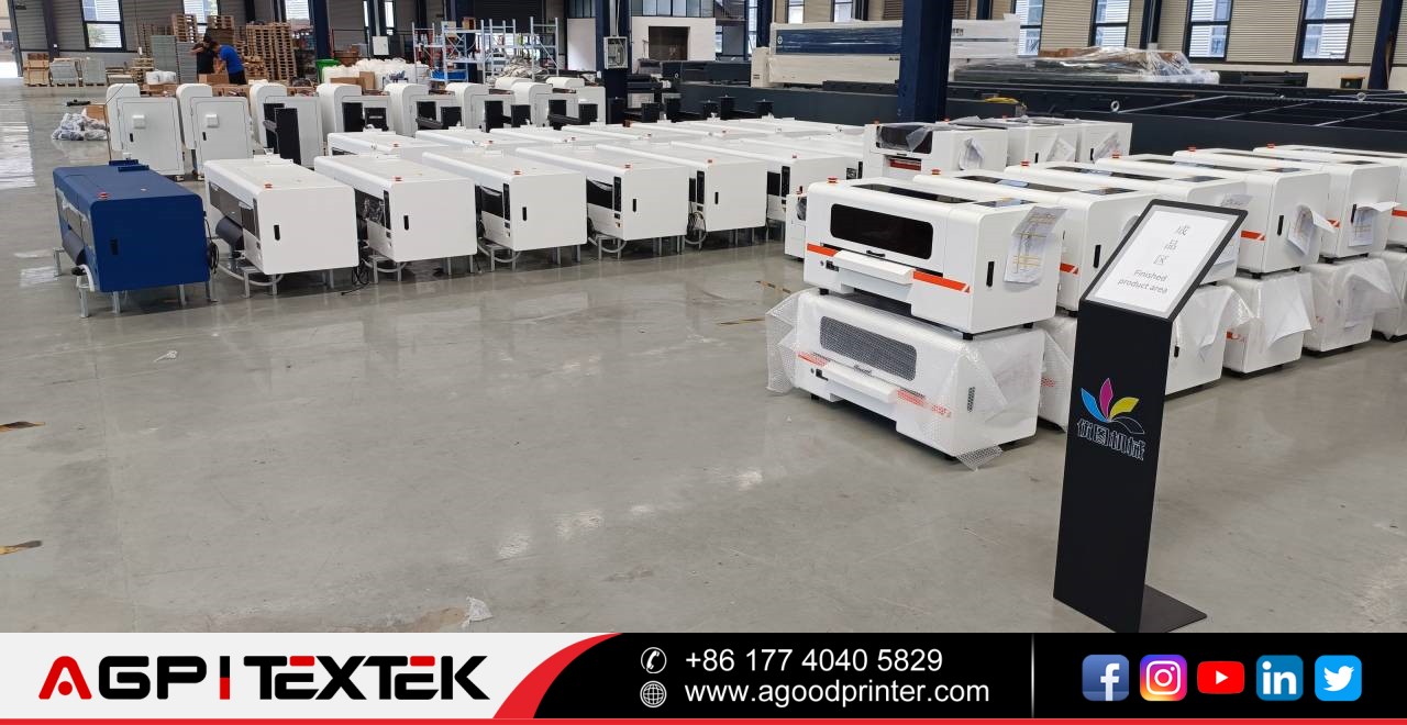 Thermal transfer dtf printer white ink heat transfer all-in-one machine offset heat transfer machine pet film shaking powder