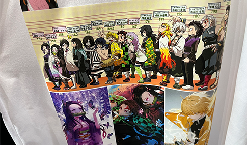 Wholesale dtf consumables flocking stickers t-shirt transfer dtf printing dtf film dtf clothing heat transfer