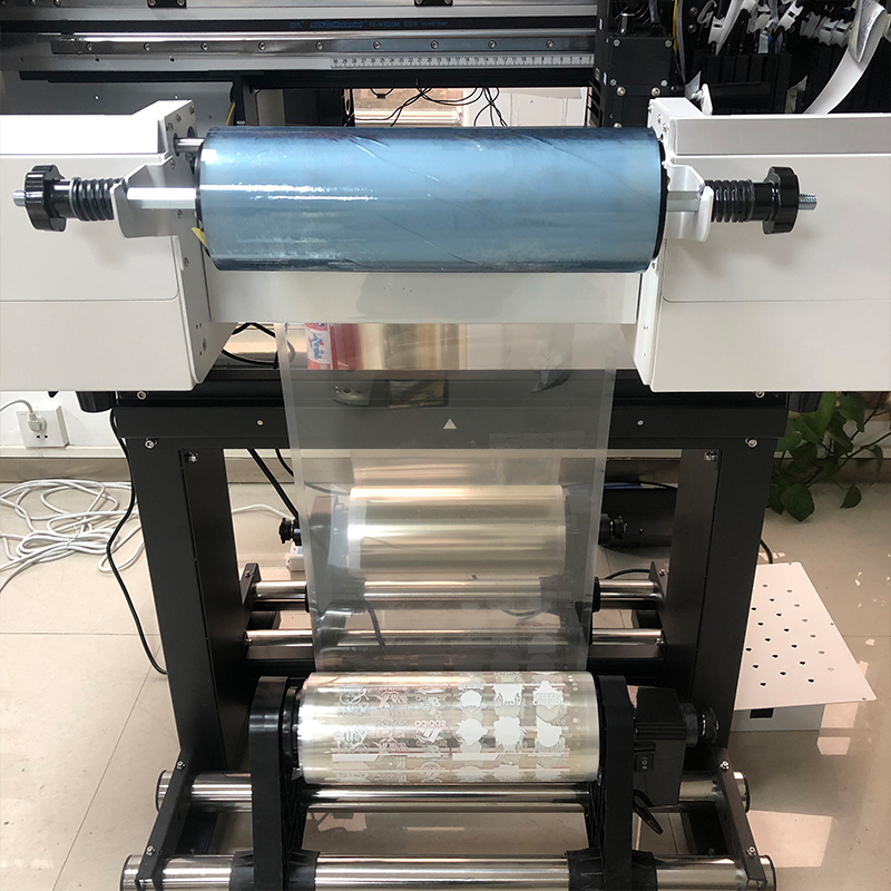 AGP factory high quality PET temperature change transfer UV film environmentally friendly material transfer cup transfer film