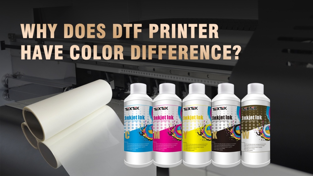 Why does DTF printer have color difference?