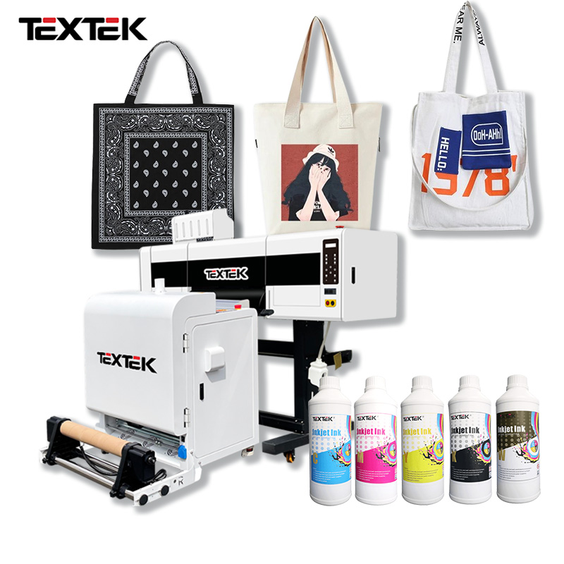 24″ A1 60cm DTF Printer TEXTEK A602 Epson I3200 Powder Shaker T Shirt Sticker Transfer Wholesale Price