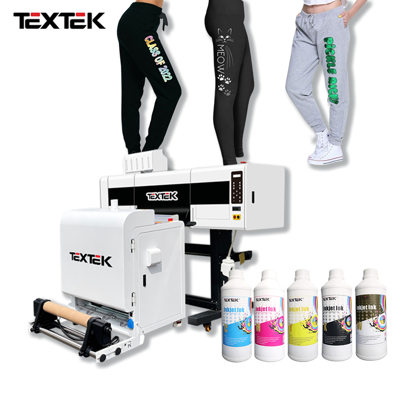 24″ A1 60cm DTF Printer TEXTEK A604 Epson I3200 4 Heads Sticker Transfer Printer Wholesale