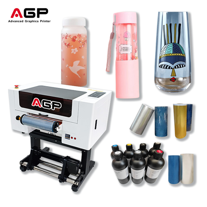 A3 30cm UV DTF Printer AGP F30 Epson F1080 Cup Wraps Print Transfers Auto Laminator Best Wholesale Price