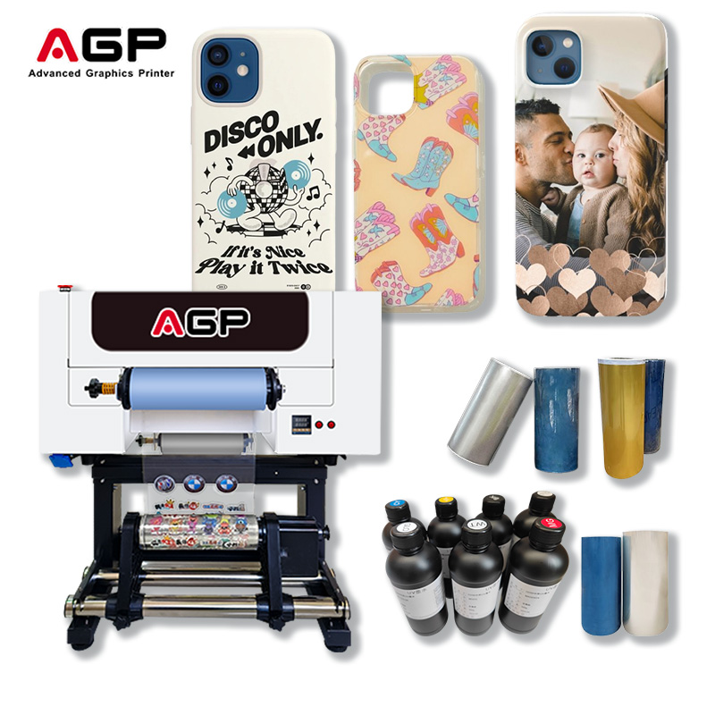 A3 30cm UV DTF Printer AGP F30 Epson F1080 Cup Wraps Print Transfers Auto Laminator Best Wholesale Price