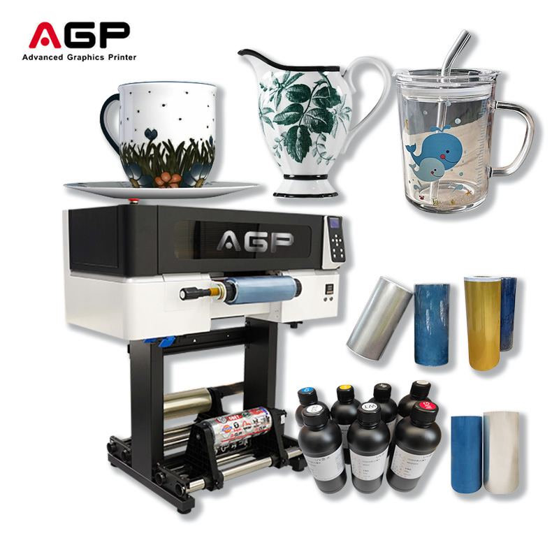 Small crystal label uv printer crystal sticker UV DTF label logo label full automatic crystal sticker printer