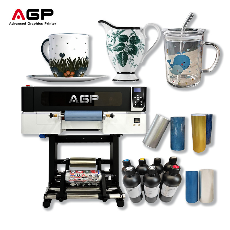 AGP S30 A3 UV DTF Printer Wholesale Price Hot Sale Epson l1600 Sticker Transfer Printing