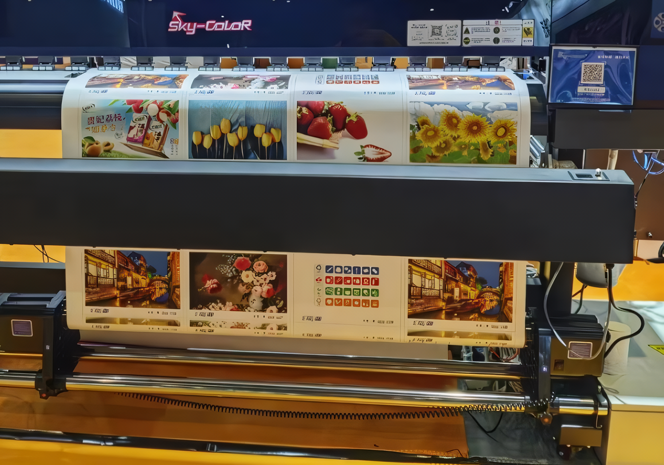 Sky Color SC6160 Eco-Solvent Printer: Ideal for Indoor & Outdoor Advertising and Vinyl Sticker with EPSON I3200-E1 Print Head