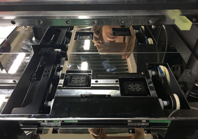 Stormjet SJ-320TS Eco Solvent Printer print heads