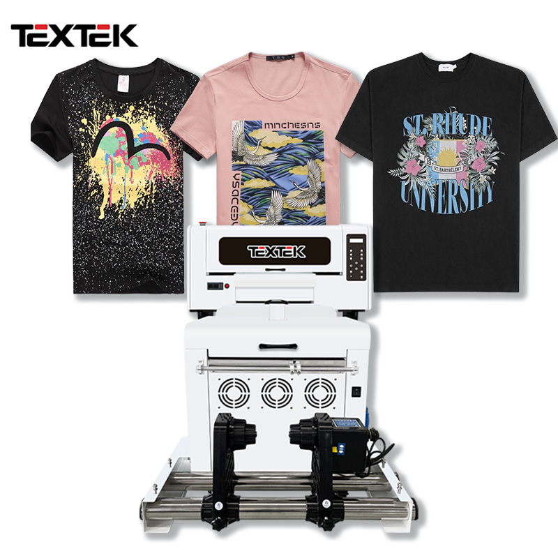 TEXTEK A30 30cm A3 DTF Printer Hot Sale Epson XP600 PET Film Sticker Transfer Printing Machine T Shirt Business 2024