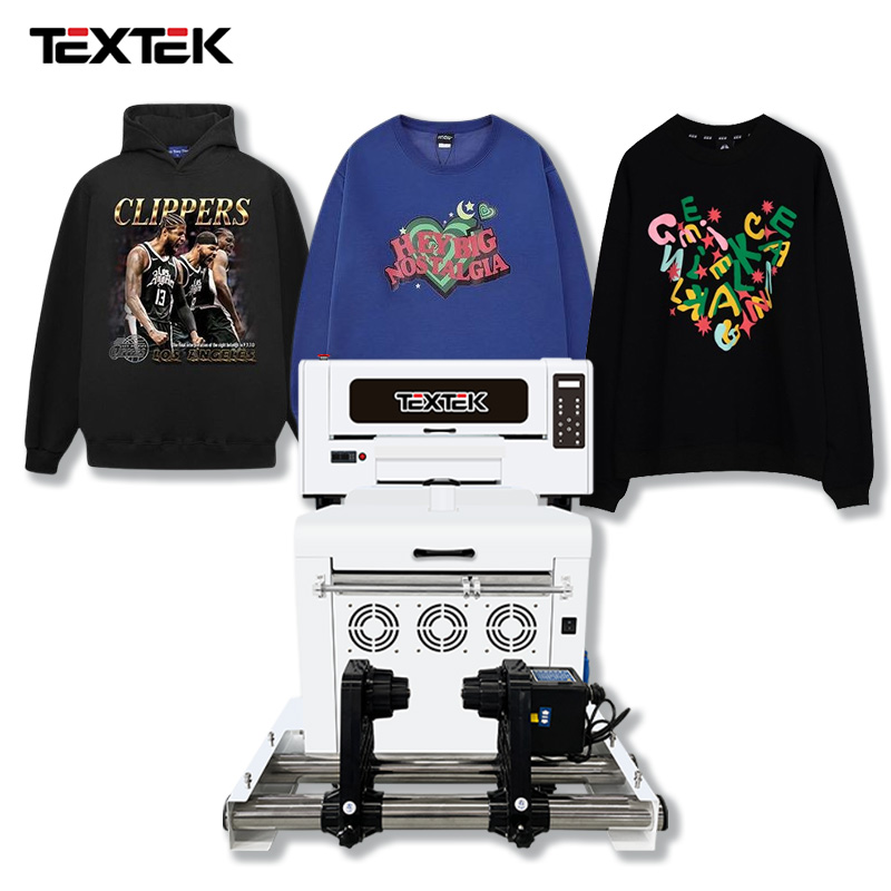 TEXTEK A30 30cm A3 DTF Printer Powder Shaker 2024 New Epson XP600 Sticker Label Printing Machine