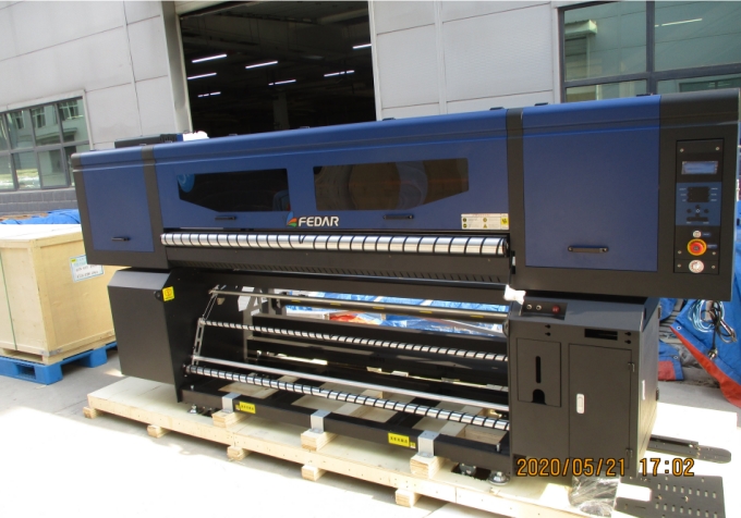 8 heads 1.9 m Fedar FD6198E Dye Sublimation Printer textile and fabric printing factory dierctly sell