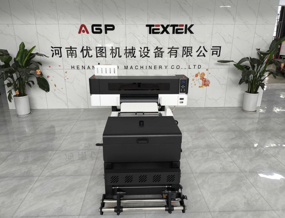 Best-Selling i3200 Dual-Head DTF Printer with Powder Circulation System and Shaking Oven