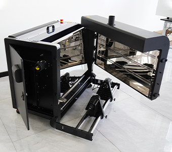 800mm DTF Powder Shaker Machine D800 Automatic Powder Recycling PET Film Hot Melt Powder