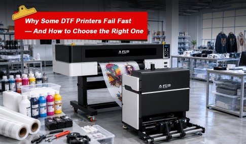 AGP DTF-T656 600mm Industrial DTF Printer with 5/6 Epson I3200 Printheads High Speed Textile Printing Machine