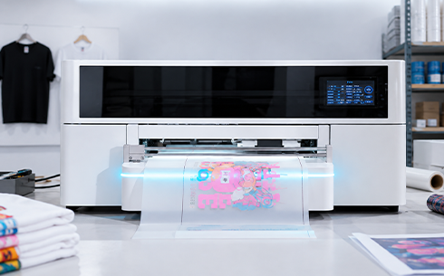Epson F1080 DTF Printer 330mm A3 Direct to Film Printer CMYK+W for Custom Apparel Printing