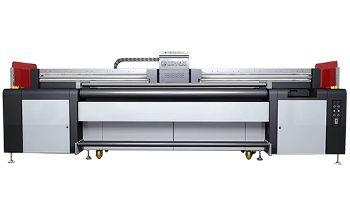 Hot Sale in Poland high quality Large Digital hybrid printer 2500 Uv Printer For Acrylic Glass Bottle Metal 3D Effect With Rotary