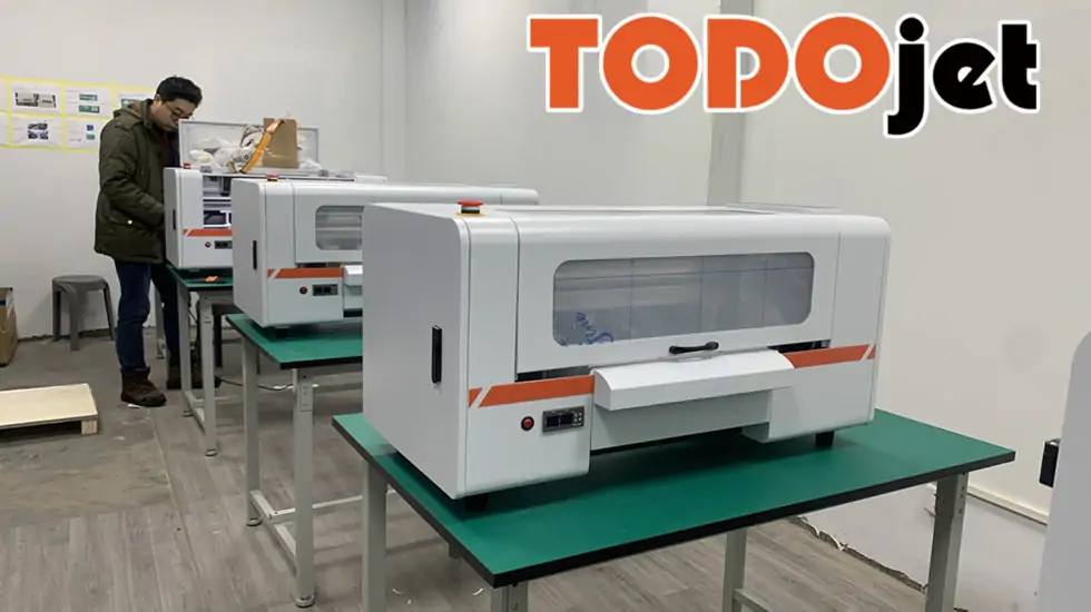 Auto unwinding DTF Printer, Fabric Printing Machine for diy T-shirt,canvas shoes