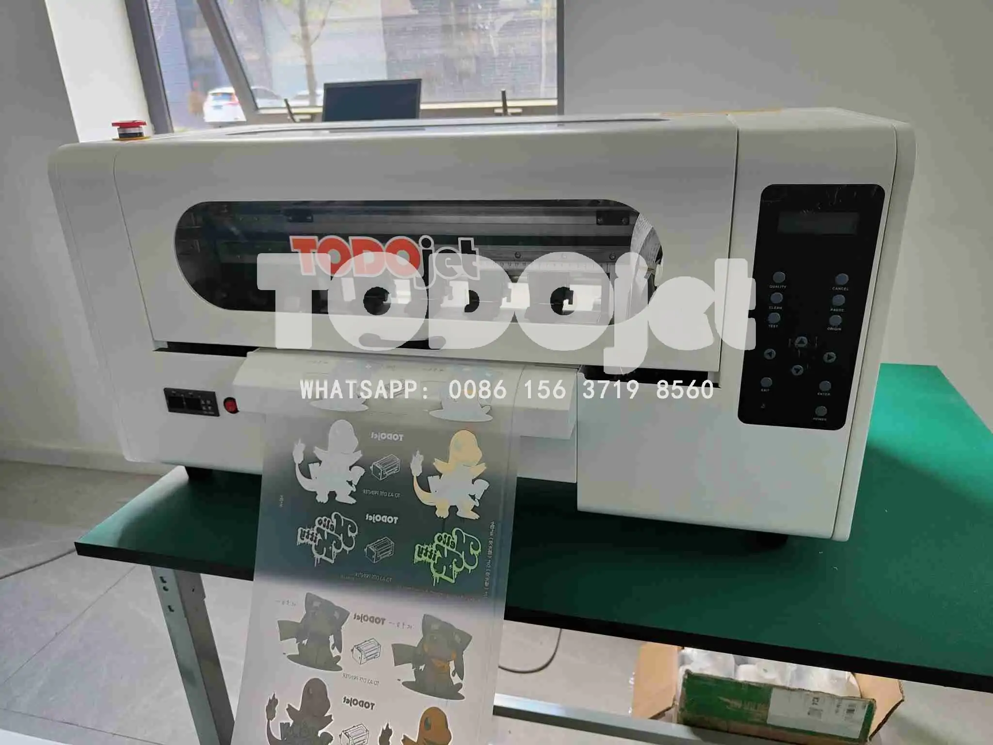 New Arrival Roll to Roll 30CM A3 ProDTF Inkjet Flatbed DTF Printer