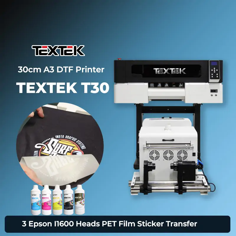 2024 Best-Selling 30cm DTF Printer for PET Film Heat Transfer: High-Quality Direct-to-Film Printing Solutions