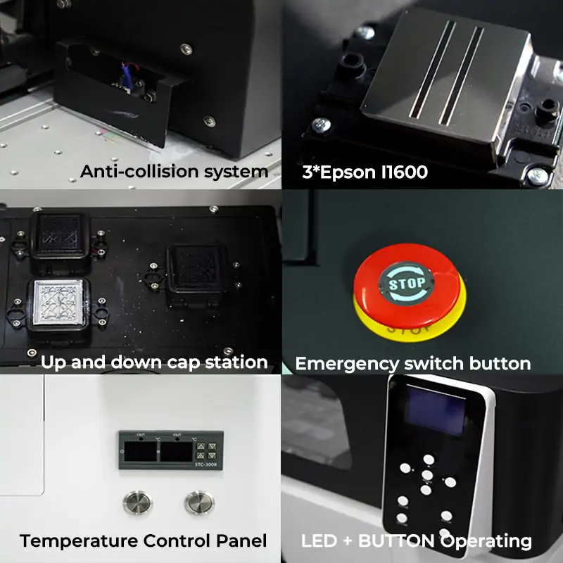 Hot sale 60cm Premium DTF Printer for T-Shirt Printing with shaking powder machine – AGP DTF-T652
