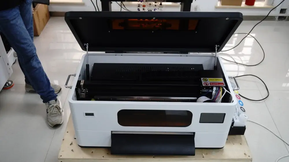 Factory direct sales E30 DTF printer, suitable for all kinds of customized business, exquisite color reproduction, white ink circulation system